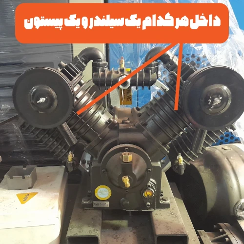 سیلندر و پیستون کمپرسور